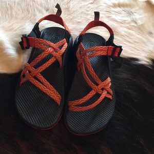 Chaco Sandals like new! Fits like a ladies 8.